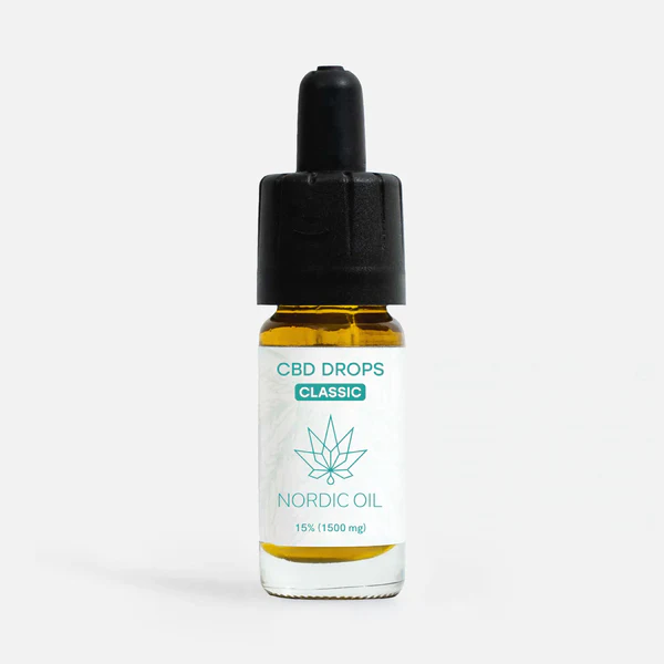 Nordic Oil CBD olie 15% Classic verpakking