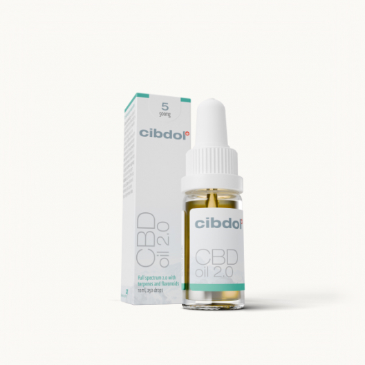 Cibdol CBD olie 5% verpakking